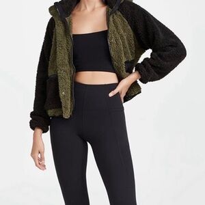 Plush X REVOLVE - Olive & Black Sherpa Jacket